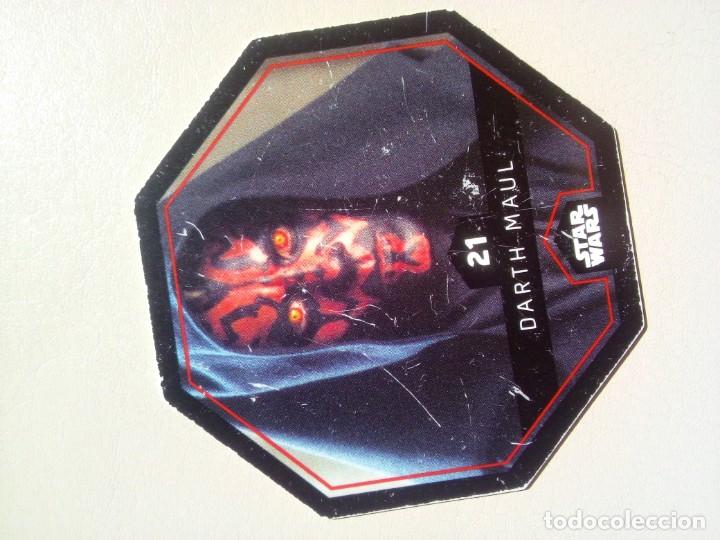 Coleccionismo cromos troquelados antiguos: Tazos Star wars Cosmic Shells - Foto 4