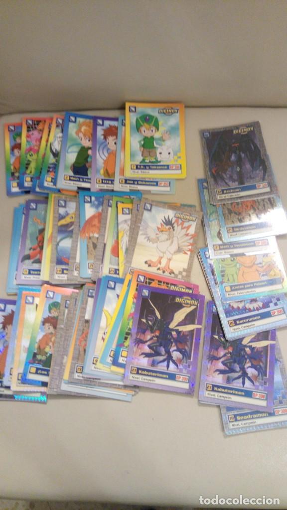 Coleccionismo cromos troquelados antiguos: Cromos colecci&oacute;n DIGIMON - Foto 5