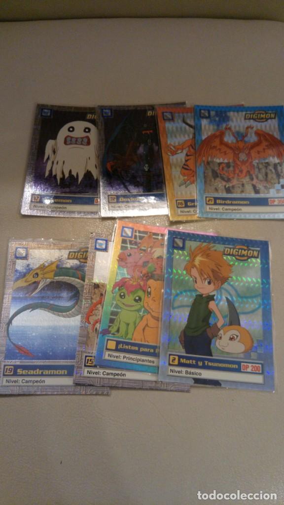 Coleccionismo cromos troquelados antiguos: Cromos colecci&oacute;n DIGIMON - Foto 8