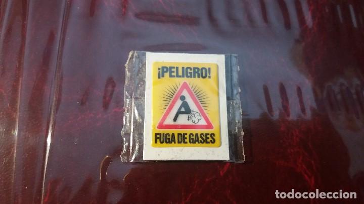 Coleccionismo Cromos troquelados antiguos: Cromo Grefusa - Se&ntilde;ales - Peligro Fuga de Gases.