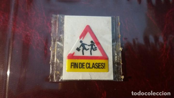 Collectionnisme Cartes &agrave; collectionner massicot&eacute;es anciennes: Cromo Grefusa - Se&ntilde;ales - Fin de Clases.