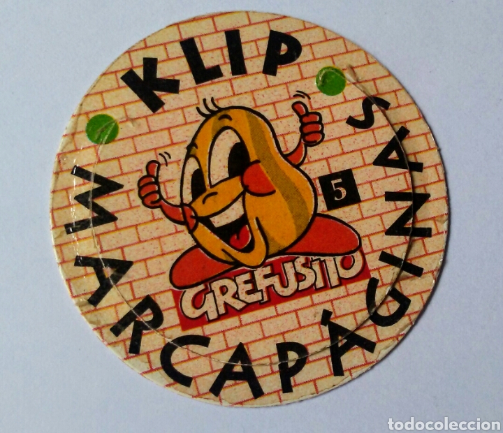 Coleccionismo cromos troquelados antiguos: Tazo Klip Grefusito 5 - Foto 2