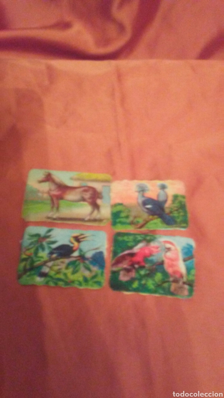 Coleccionismo cromos troquelados antiguos: Lote 4 cromos troquelados a&ntilde;os 50