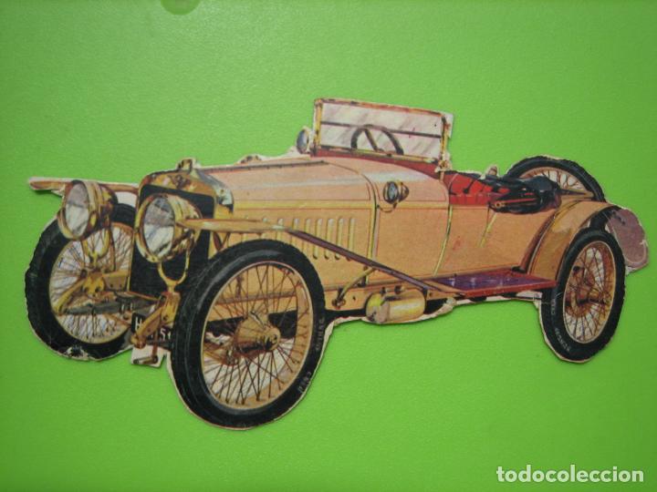 Coleccionismo cromos troquelados antiguos: Antiguo cromo de coche