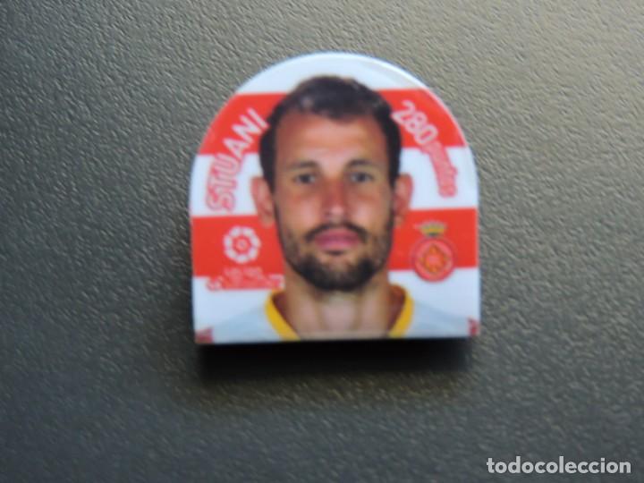 Coleccionismo cromos troquelados antiguos: GREFUCHAPA F&Uacute;TBOL - STUANI - GIRONA - LA LIGA SANTANDER 2018 2019
