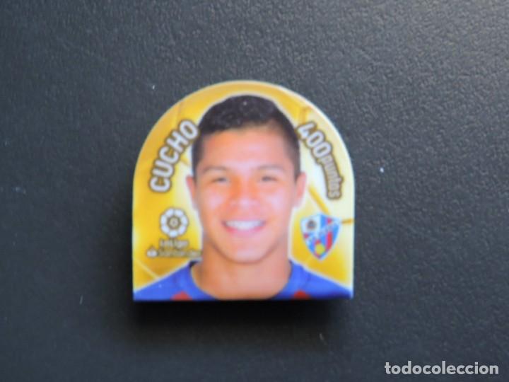 Coleccionismo cromos troquelados antiguos: GREFUCHAPA F&Uacute;TBOL - CUCHO - S.D. HUESCA - LA LIGA SANTANDER 2018 2019