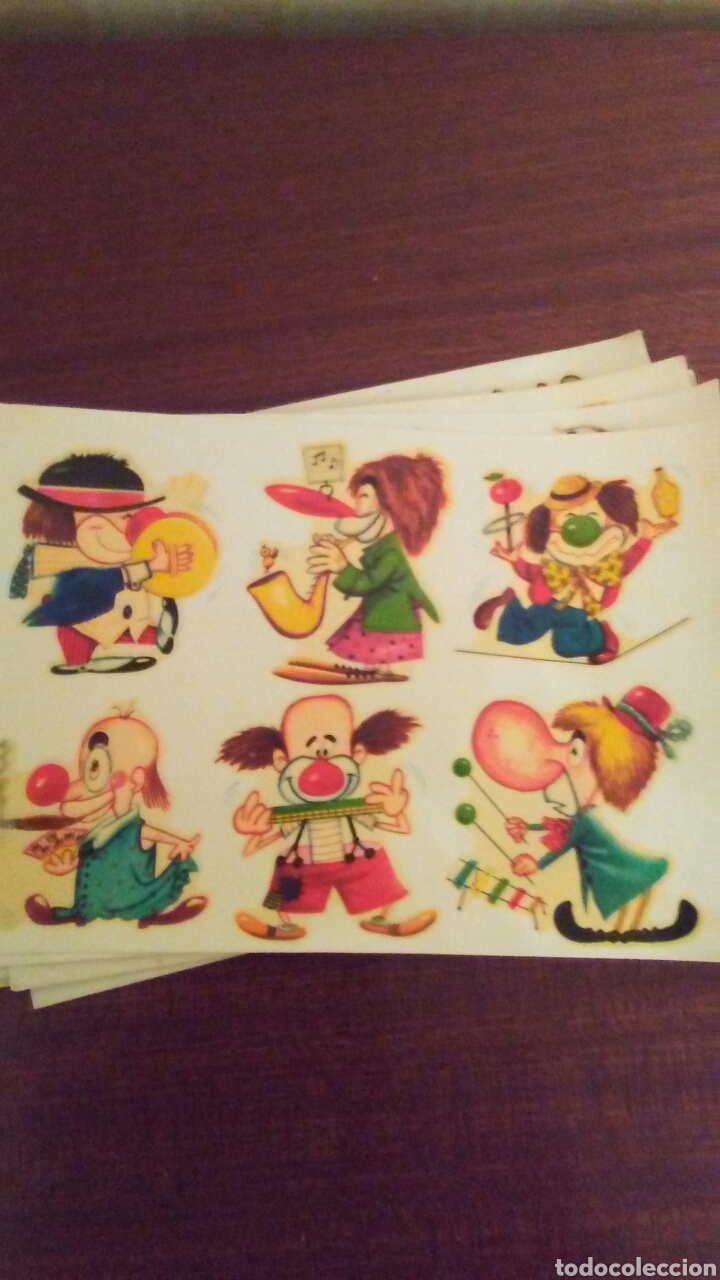 Coleccionismo Cromos troquelados antiguos: Lamina calcomanias a&ntilde;os 60