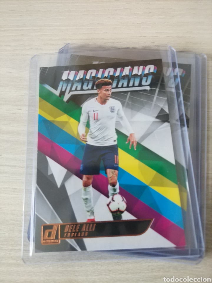Sammeln alte gestanzte Sammelbilder: Cromo donruss MAGICIANS dele all&iacute; Inglaterra 18 19