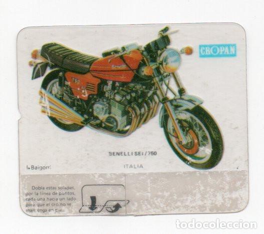 Coleccionismo cromos troquelados antiguos: CROMO CROPAN BENELLI SEI 750 - Foto 1
