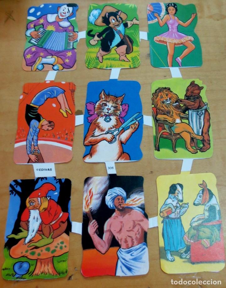 Sammeln alte gestanzte Sammelbilder: L&Aacute;MINA CROMOS TROQUELADOS EDIVAS N&ordm; 306 GRANDE 22X15 CM.