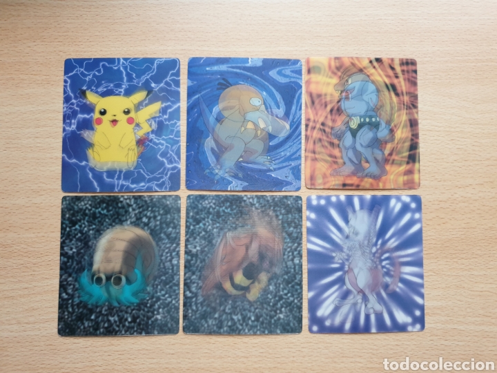 Colección completa de los 30 tazos lenticulares de pokémon de