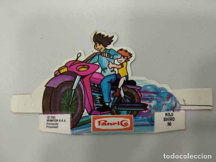 Coleccionismo Cromos troquelados antiguos: Cromo Troquelado MAZINGER / Mazinguer KOJI SHIRO N&ordm; 50 PANRICO Original A&ntilde;os 70