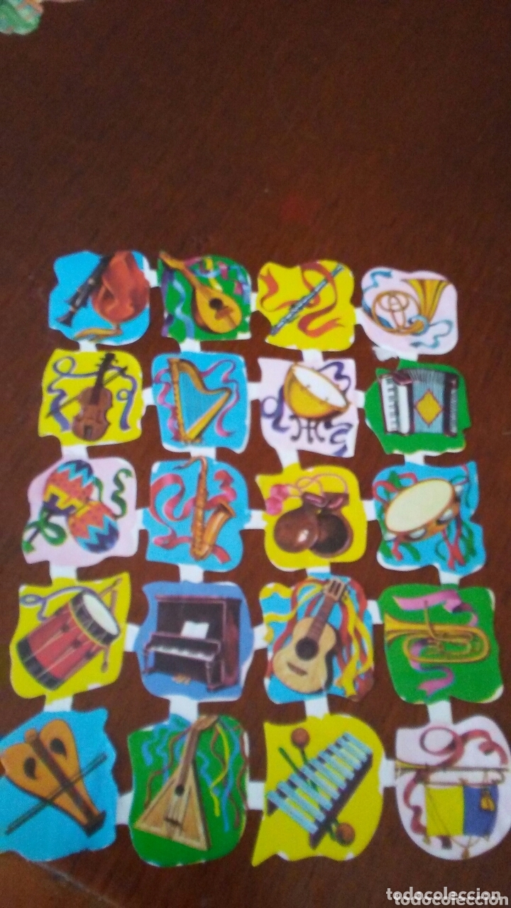 Coleccionismo cromos troquelados antiguos: Hoja de cromos troquelados
