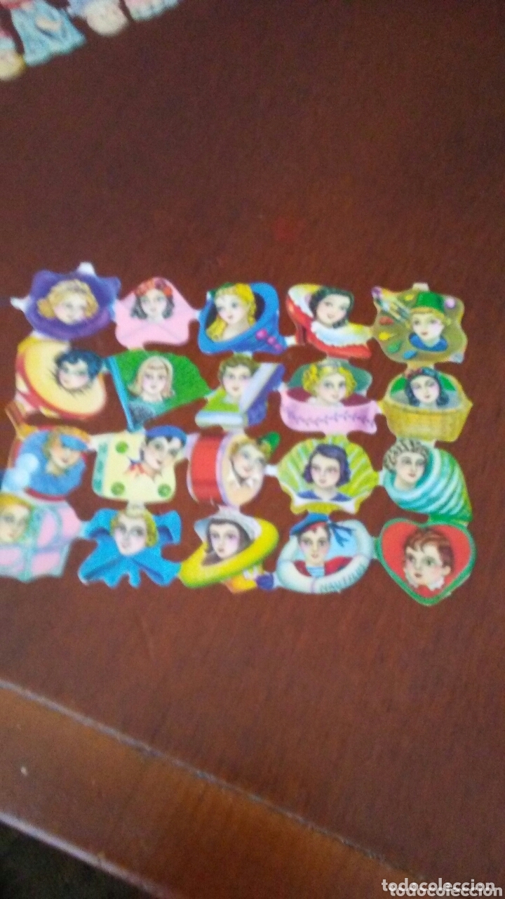 Coleccionismo cromos troquelados antiguos: Hoja de crmos troquelados