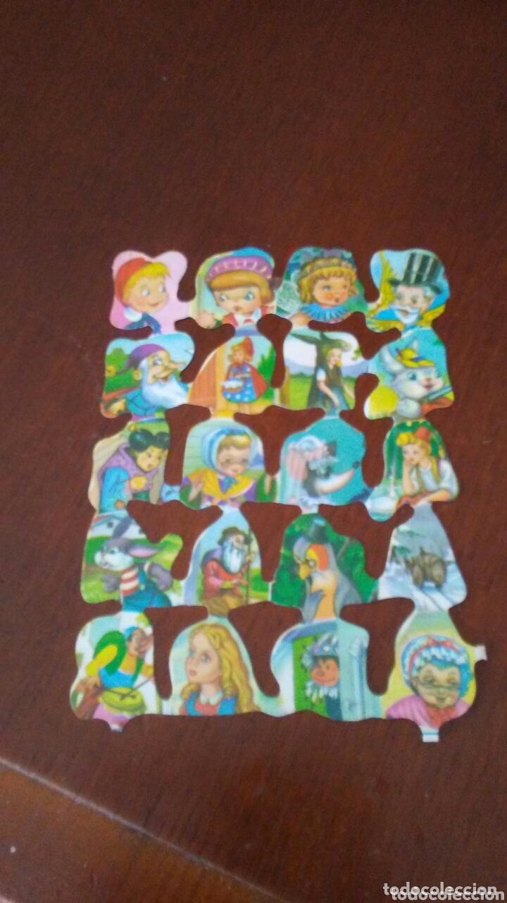 Coleccionismo cromos troquelados antiguos: Hoja de cromos troquelados a&ntilde;os 60