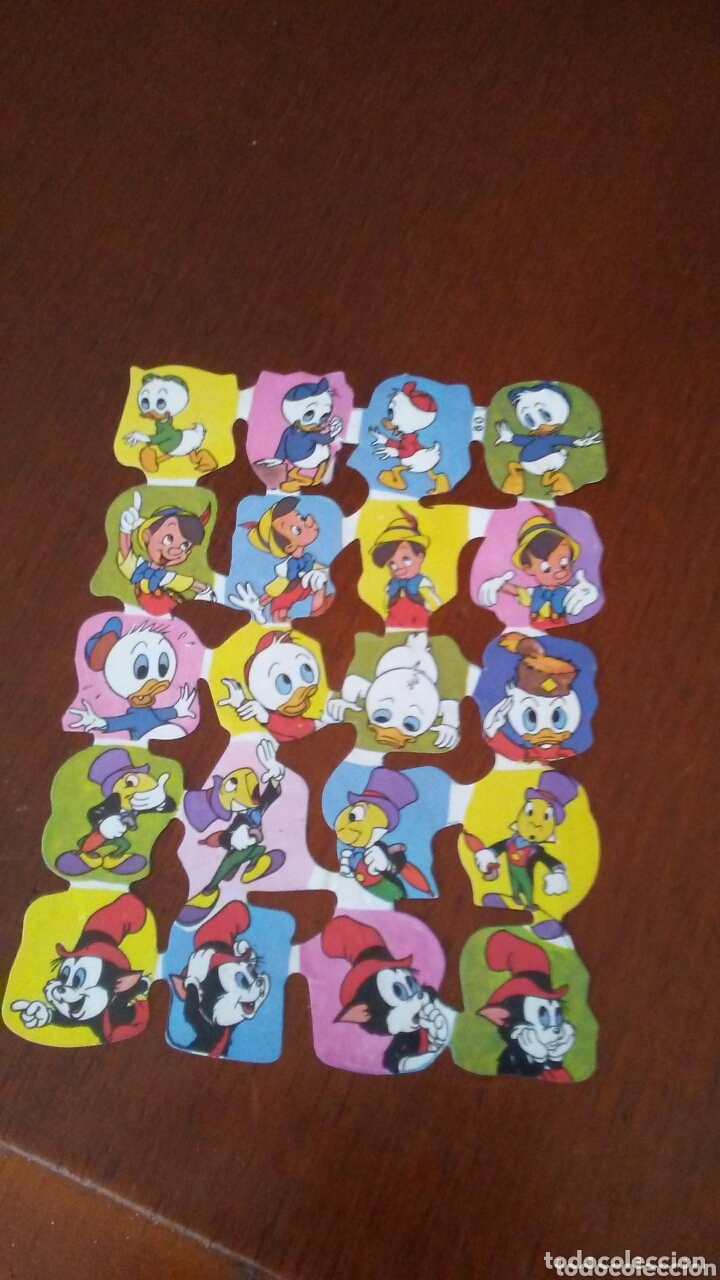 Coleccionismo cromos troquelados antiguos: Hoja de cromos troquelados