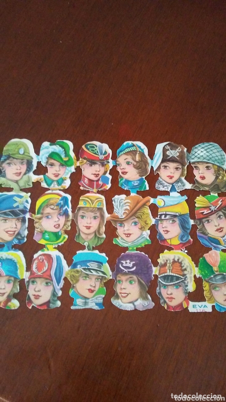Coleccionismo cromos troquelados antiguos: Hoja de cromos troquelados a&ntilde;os 60