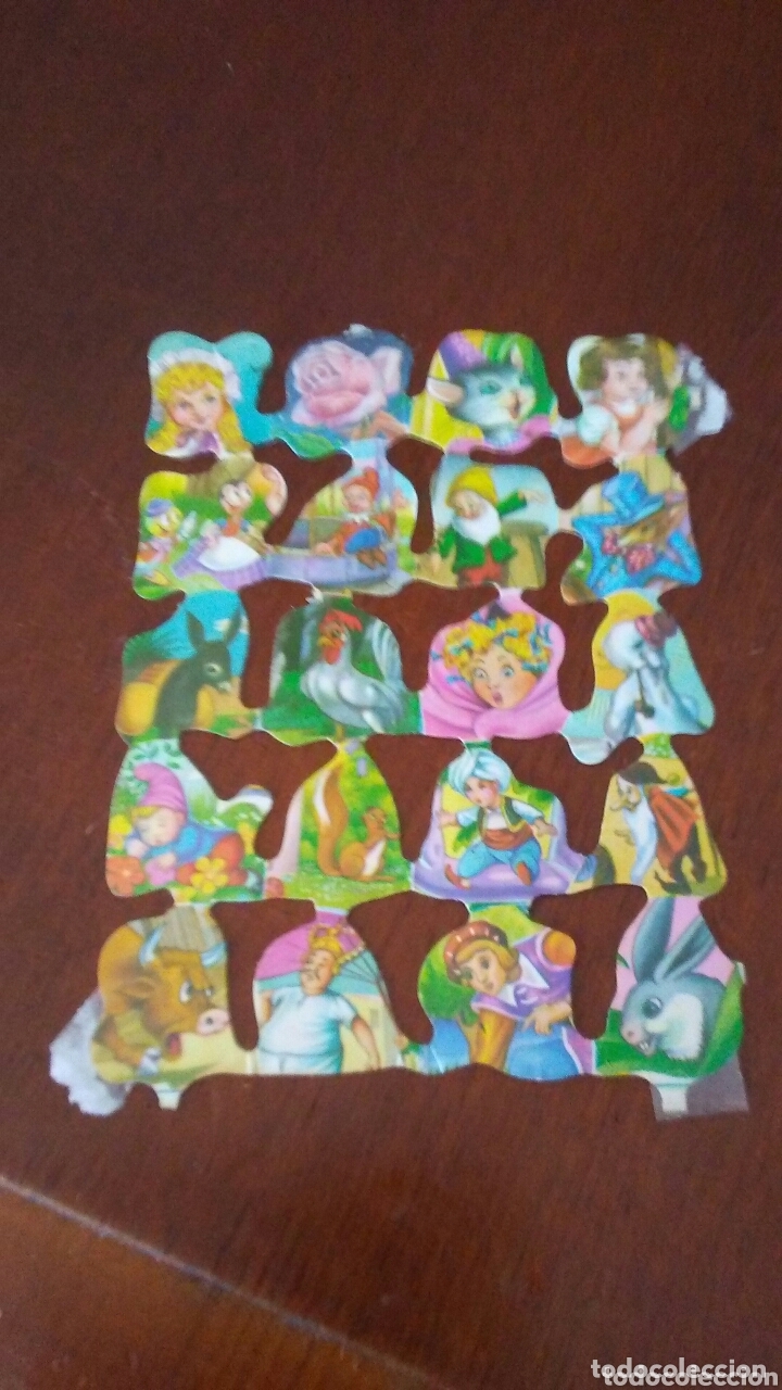 Coleccionismo cromos troquelados antiguos: Hoja cromos troquelados a&ntilde;os 60
