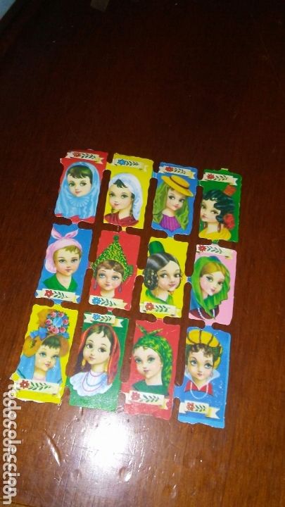 Coleccionismo cromos troquelados antiguos: Lamina cromos a&ntilde;os 60
