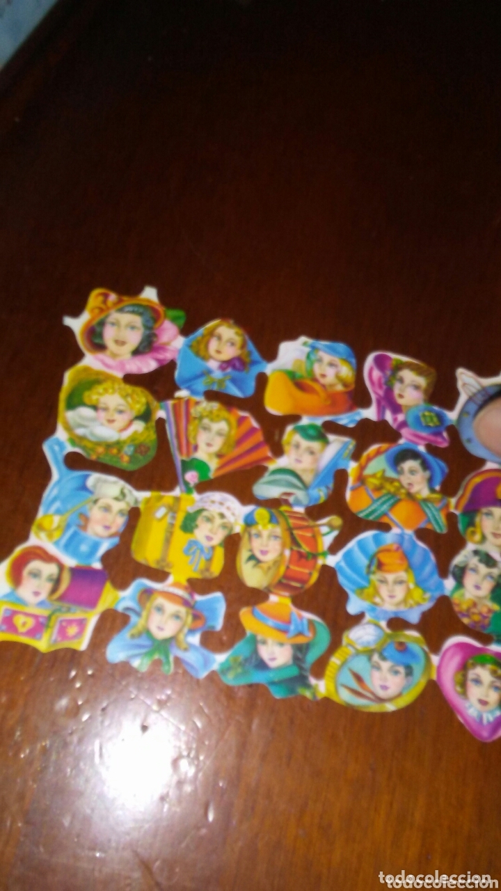 Coleccionismo cromos troquelados antiguos: Lamina cromos a&ntilde;os 60