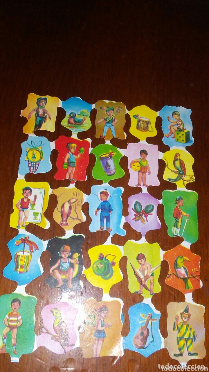 Coleccionismo cromos troquelados antiguos: Lamina cromos