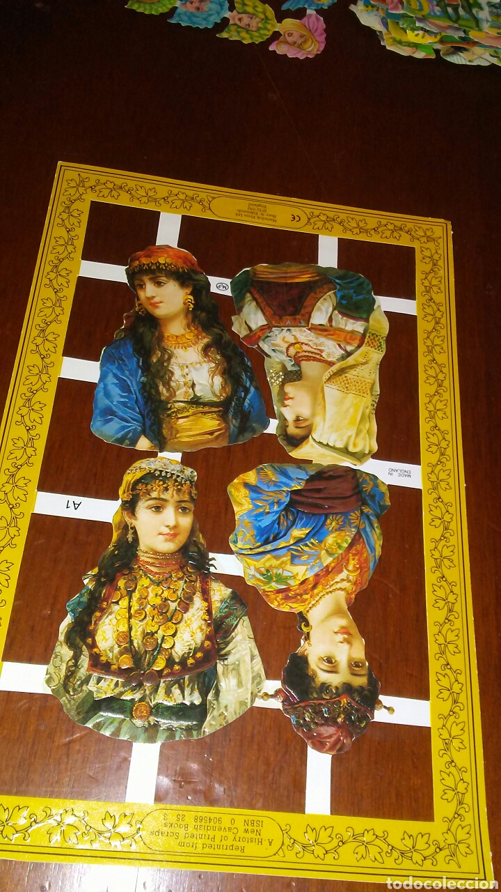Coleccionismo cromos troquelados antiguos: Lamina grande de cromo - Foto 1