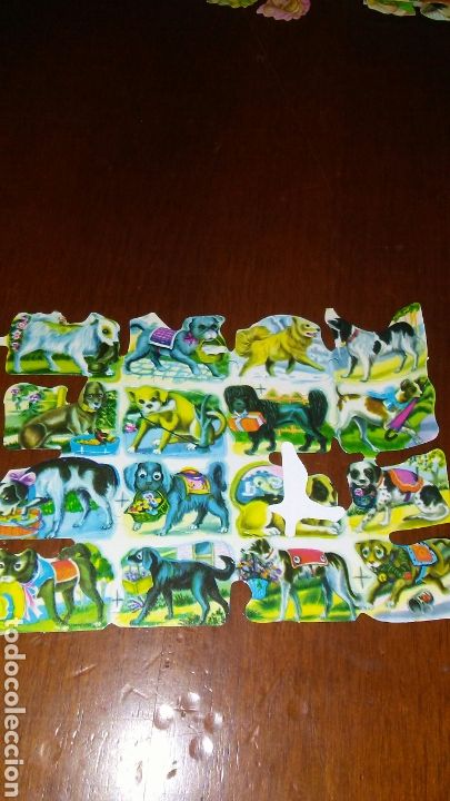 Coleccionismo cromos troquelados antiguos: Laminas de cromos a&ntilde;os 60
