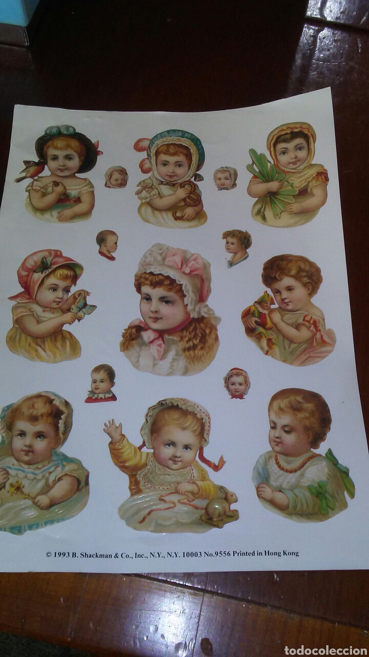 Coleccionismo cromos troquelados antiguos: Hoja grande de pegatinas con relieve ,a&ntilde;o 1993