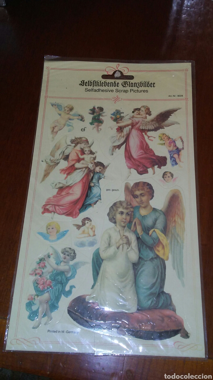 Coleccionismo cromos troquelados antiguos: Hoja de pegatinas a&ntilde;os 80