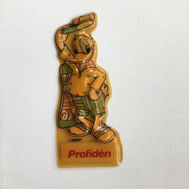 Collectionnisme Cartes &agrave; collectionner massicot&eacute;es anciennes: Profid&eacute;n disney pato donald cromo troquelado con relieve