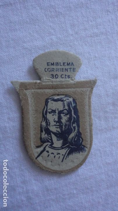 Collezionismo Figurine ritagliate antiche: ANTIGUO CROMO? GONZALO DE CORDOBA.EMBLEMA CORRIENTE.30 CTS. SERIE G. N&ordm; 16