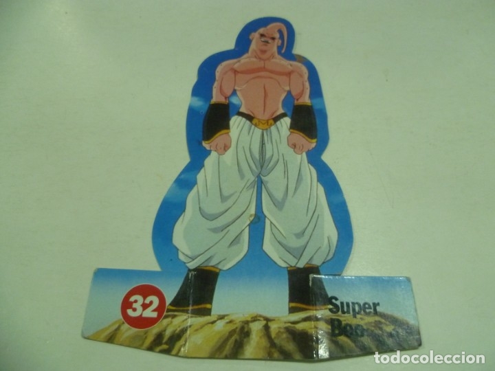 Collectable Antique Stamped Cards: Cromo n&ordm; 32 de Boomer. Bola de drag&oacute;n. Super Boo