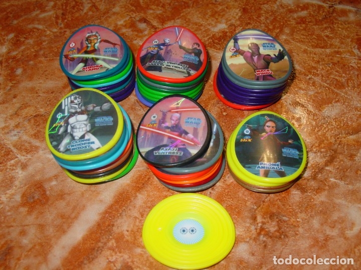 Colecionismo Cromos recortados antigos: Lote 40 Blix de STAR WARS editados por MATUTANO en 2009, TAMBI&Eacute;N SUELTOS, ENCUANTRA TU FALTA.
