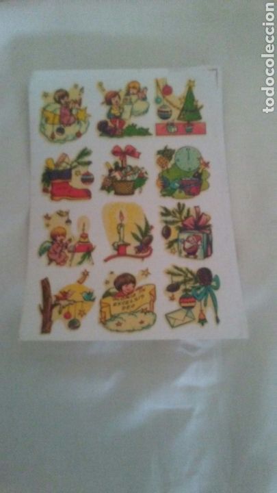 Coleccionismo cromos troquelados antiguos: Hoja de calcomanias a&ntilde;os 60. - Foto 2