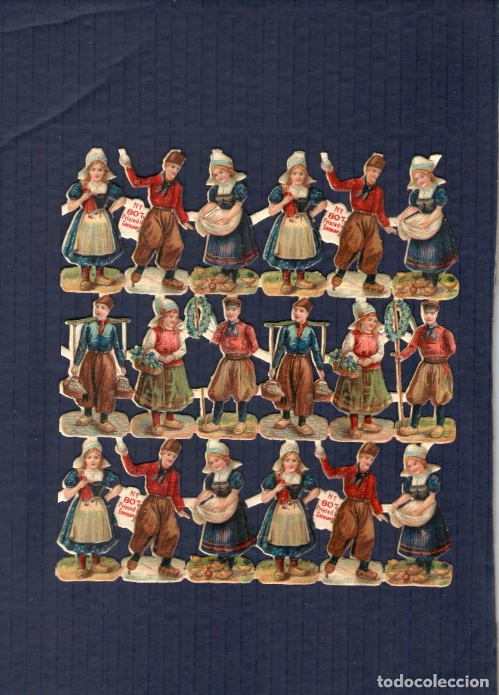 Sammeln alte gestanzte Sammelbilder: ANTIGUA L&Aacute;MINA DE CROMOS TROQUELADOS.