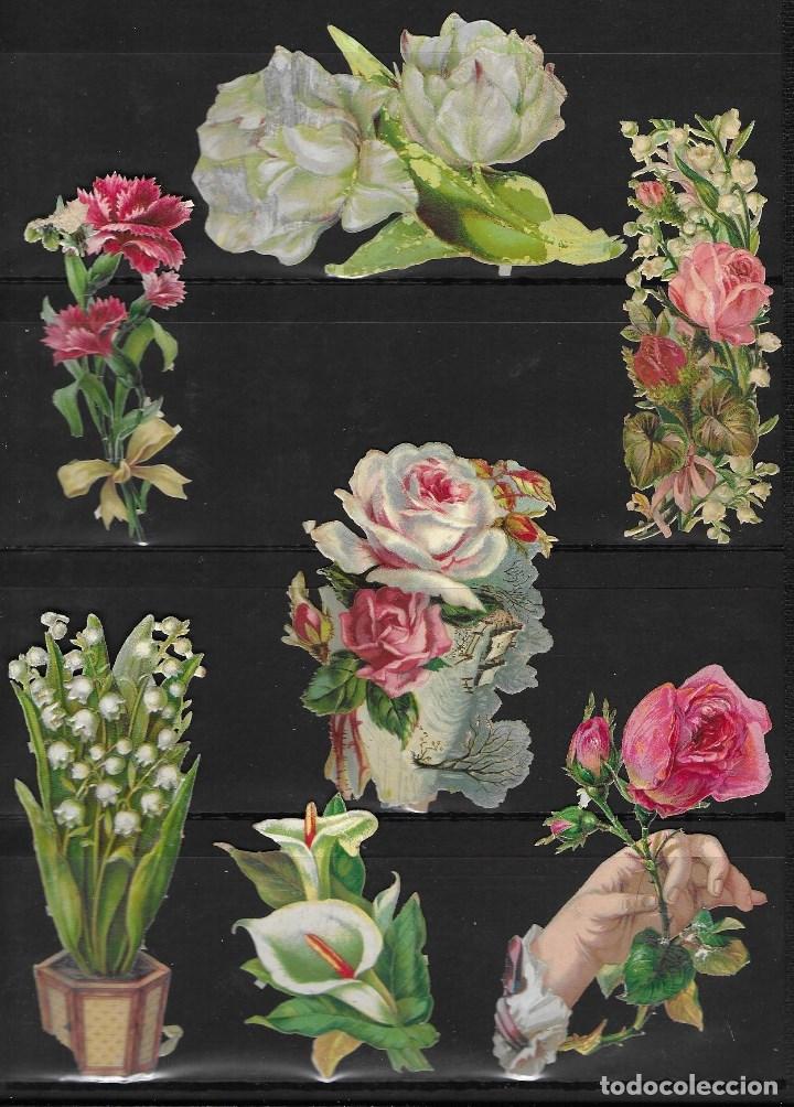 Sammeln alte gestanzte Sammelbilder: LOTE DE 6 CROMOS ANTIGUOS TROQUELADOS EN RELIEVE , LEER DESCRIPCION