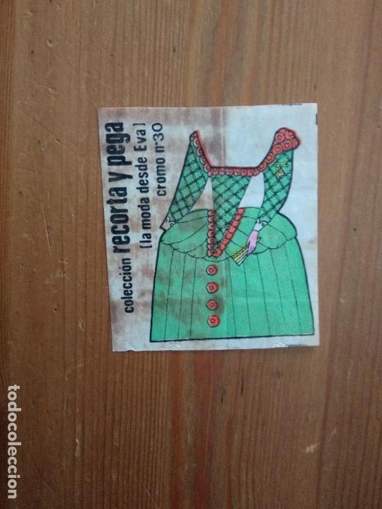 Colecionismo Cromos recortados antigos: NINA FLEER CROMO RECORTA Y PEGA - LA MODA DESDE EVA - N&deg; 30