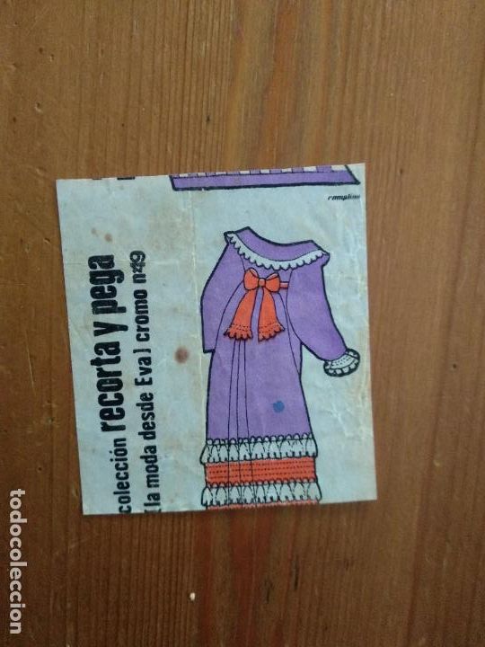 Colecionismo Cromos recortados antigos: NINA FLEER CROMO RECORTA Y PEGA - LA MODA DESDE EVA - N&deg; 49