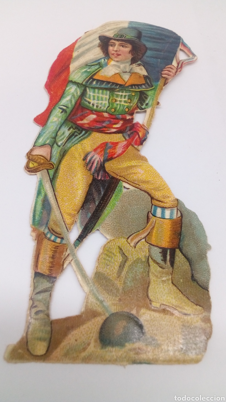 Coleccionismo cromos troquelados antiguos: Cromo troquelado - Foto 1