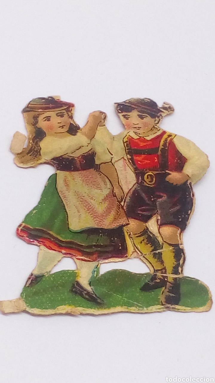 Coleccionismo cromos troquelados antiguos: Cromo troquelado - Foto 1
