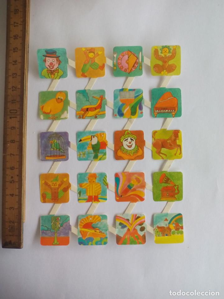 Collezionismo Figurine ritagliate antiche: L&Aacute;MINA DE CROMOS TROQUELADOS