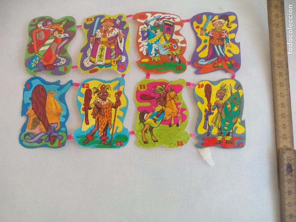 Coleccionismo cromos troquelados antiguos: lote de CROMOS TROQUELADOS