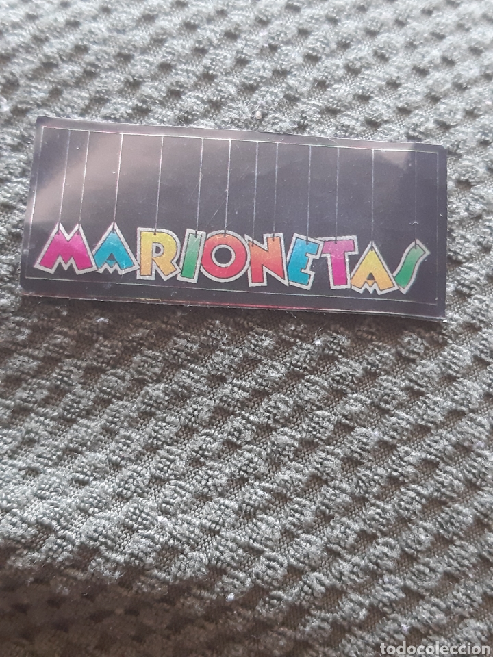 Sammeln alte gestanzte Sammelbilder: CROMO ADHESIVO TROQUELADO NUEVO PANRICO MARIONETAS