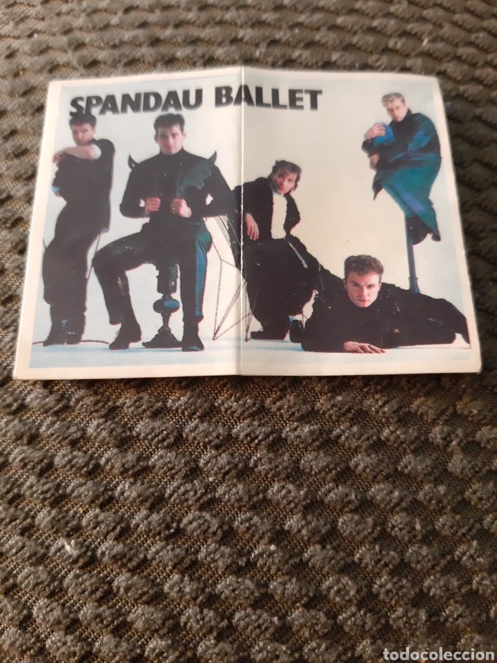 Sammeln alte gestanzte Sammelbilder: SPANDAU BALLET MATUTANO SONRICS ESTRELLAS DEL ROCK SIN PEGAR