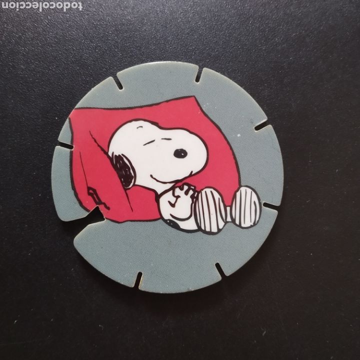 Coleccionismo Cromos troquelados antiguos: TAZO - N&ordm; 41 - SNOOPY CAPS COLLECTION - GREFUSA - A&Ntilde;O 2002