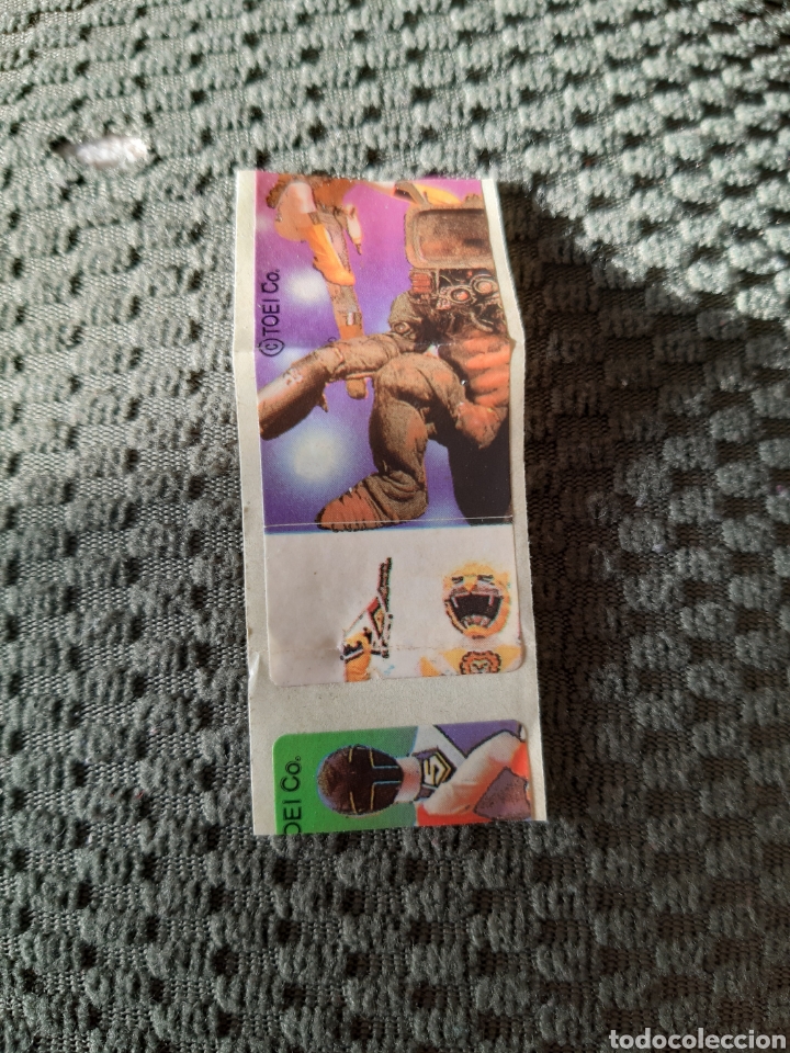 Sammeln alte gestanzte Sammelbilder: CHICLE SIN PEGAR TOEI CO CON ERROR DE CORTE
