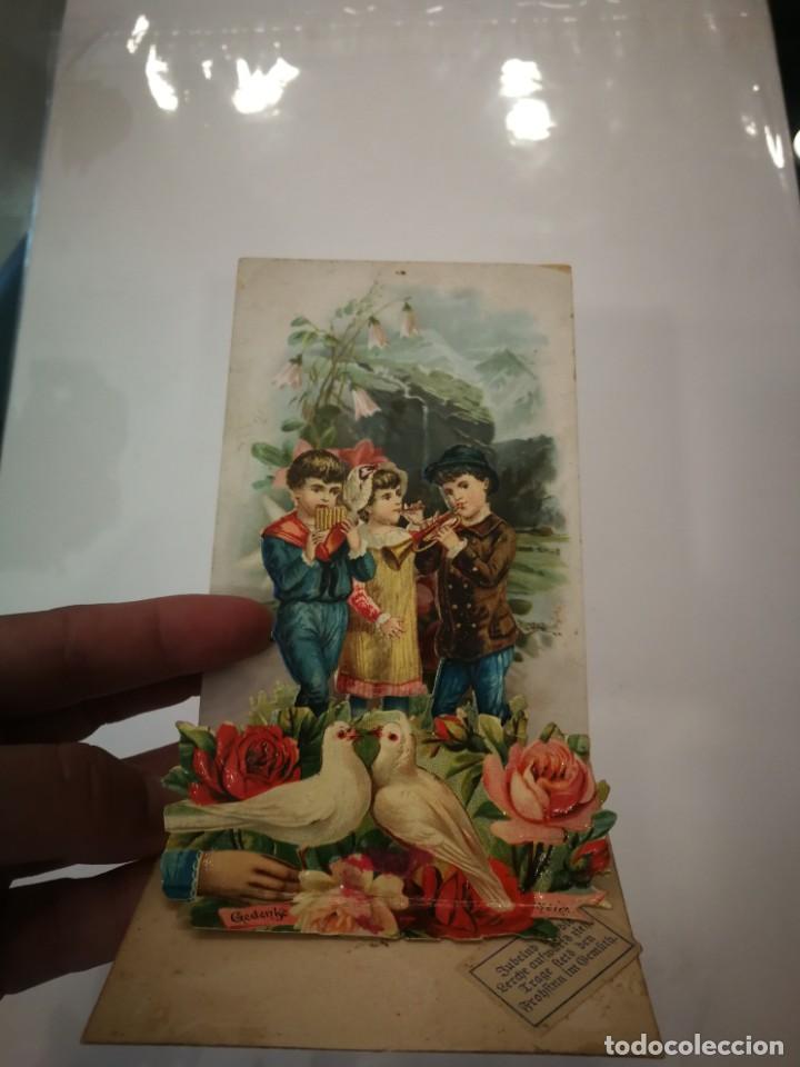 Coleccionismo cromos troquelados antiguos: CROMO TROQUELADO TRIDIMENSIONAL - Foto 4
