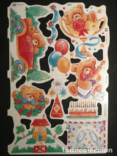 Collectable Antique Stamped Cards: ZPR. LAMINA DE CROMOS TROQUELADOS CON BRILLO Y RELIEVE MLP - 2014 - OSITOS