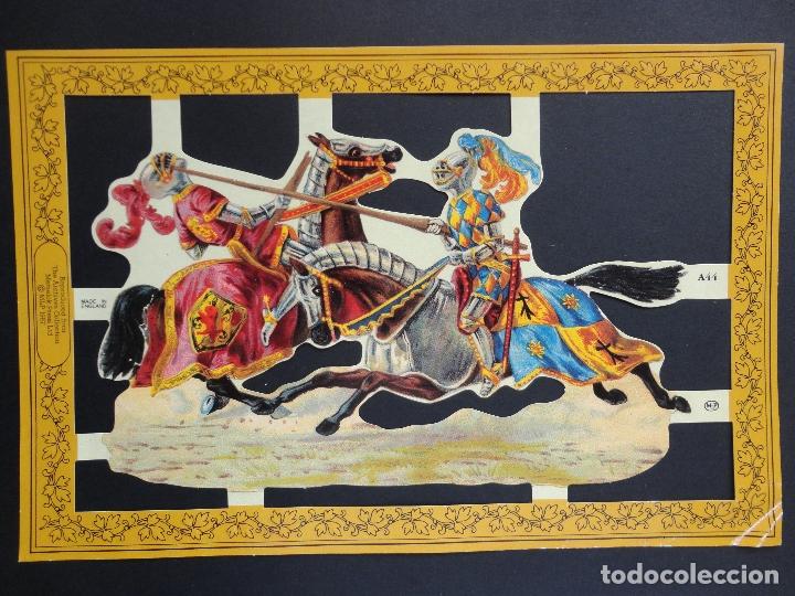 Sammeln alte gestanzte Sammelbilder: L&Aacute;MINA DE CROMOS TROQUELADOS SERIE ORO MLP A44.