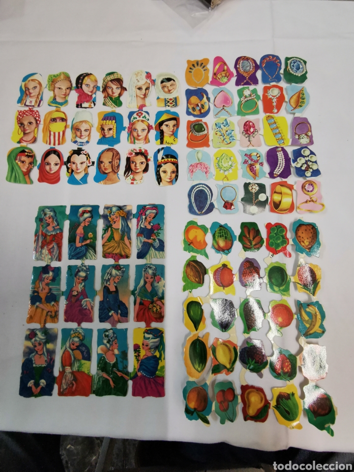 Coleccionismo cromos troquelados antiguos: Cromos troquelado, 6 p&agrave;ginas - Foto 1